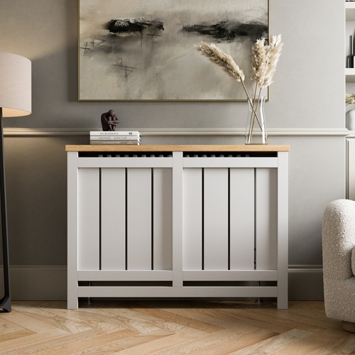 Radiator cover white modern - radiator,
