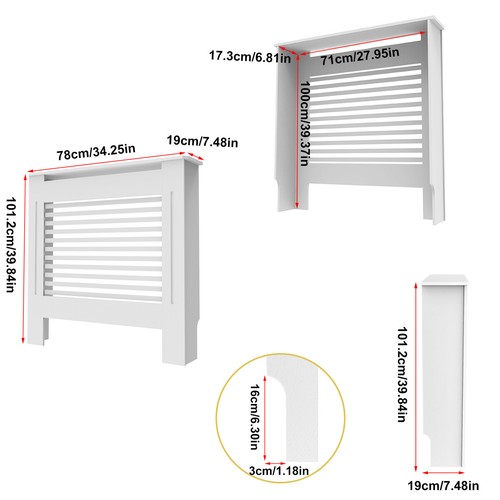 Super tall 100cm radiator - super,