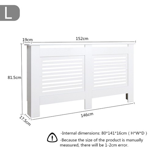 Mondeer white radiator cover - mondeer,