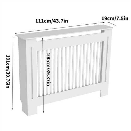 92cm tall radiator cover grill - 92cm,
