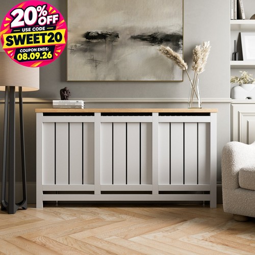 Radiator cover white modern - cover,