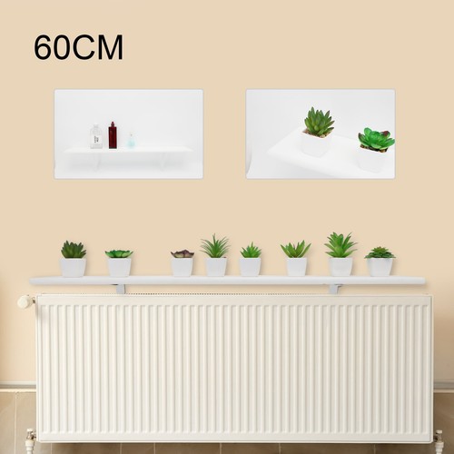 60cm white radiator - 60cm, cover
