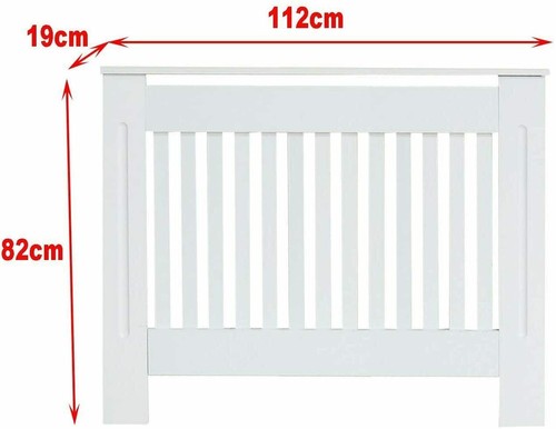 Radiator cover white modern - radiator,
