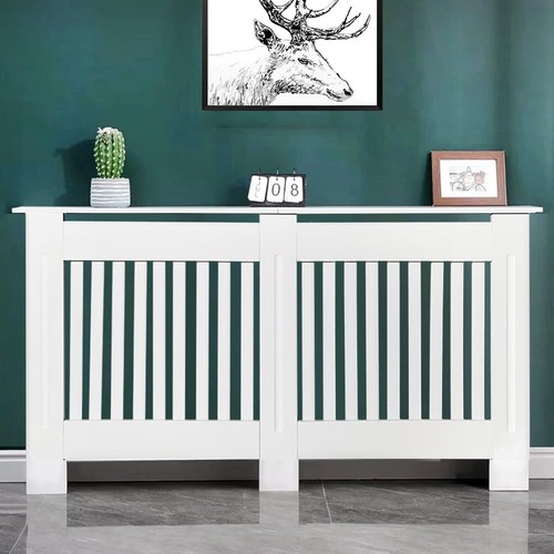 Large radiator cover white - radiator,