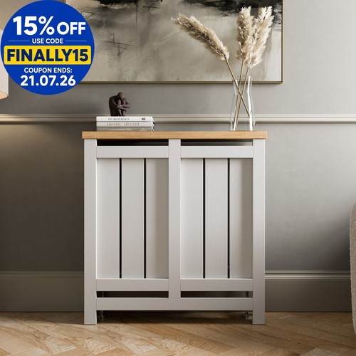 Radiator cover white modern - cover,