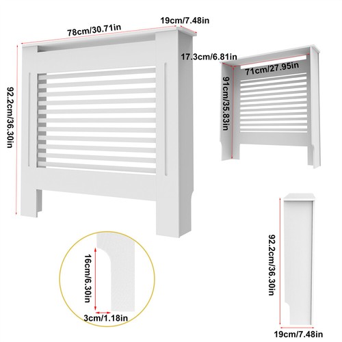 92cm tall radiator - 92cm, xl
