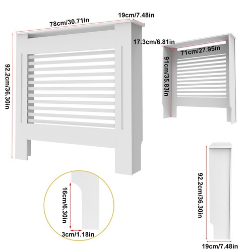 Extra tall 100cm radiator - tall, 92/100cm