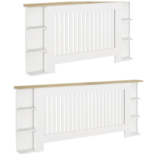Homcom radiator cover with - homcom,