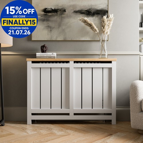 Radiator cover white modern - cover,