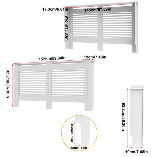 Large radiator cover multi - large,