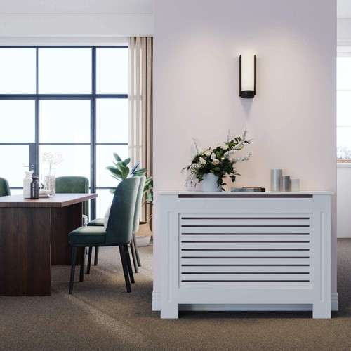 Radiator cover white - cover,