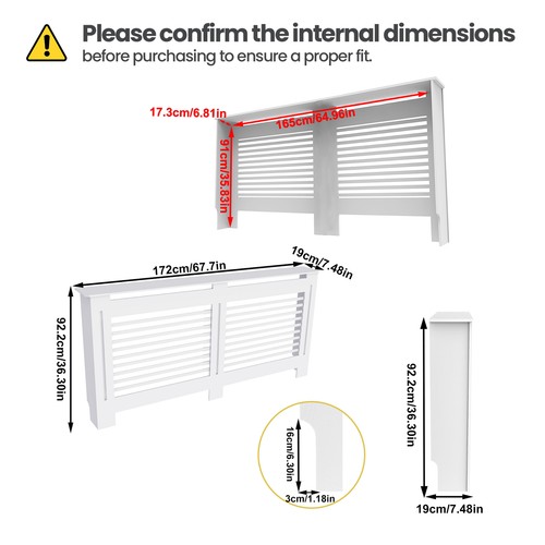 Large radiator cover - large,