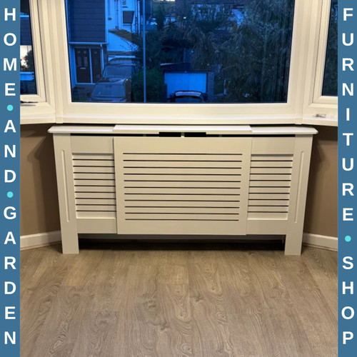 White extendable radiator - white,