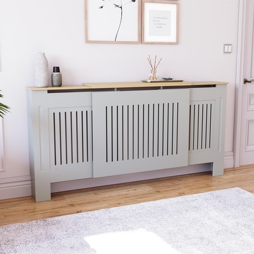 Radiator cover white - cover,
