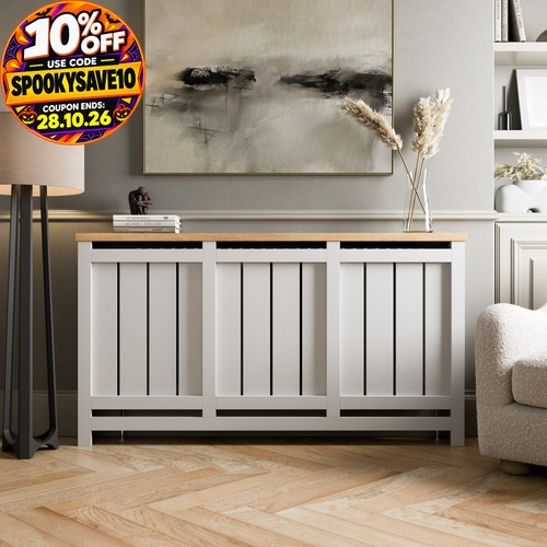 Radiator cover white modern - radiator,