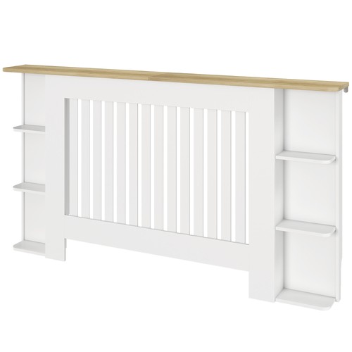 Homcom radiator cover with - homcom,