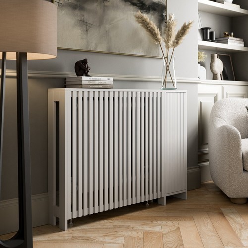 Radiator cover white - cover,