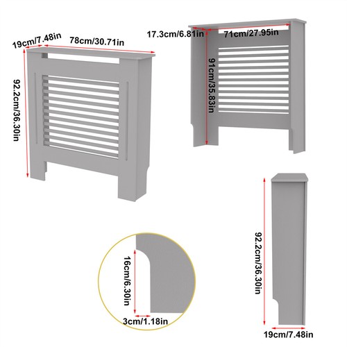 100cm tall large radiator - tall,