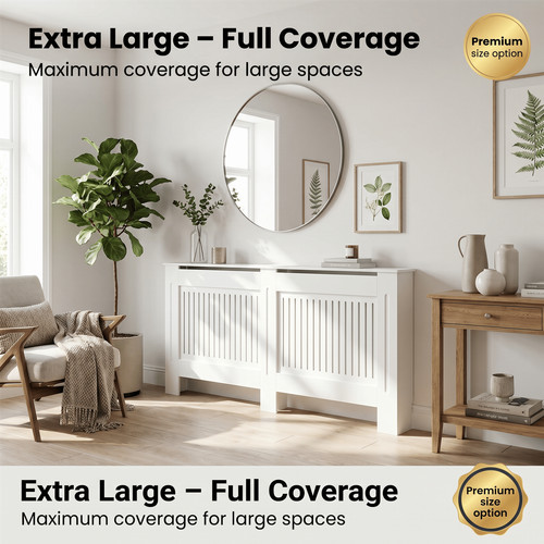 Modern radiator cover white - modern,