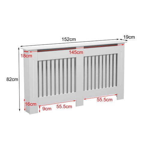 Radiator cover cabinet - cover,