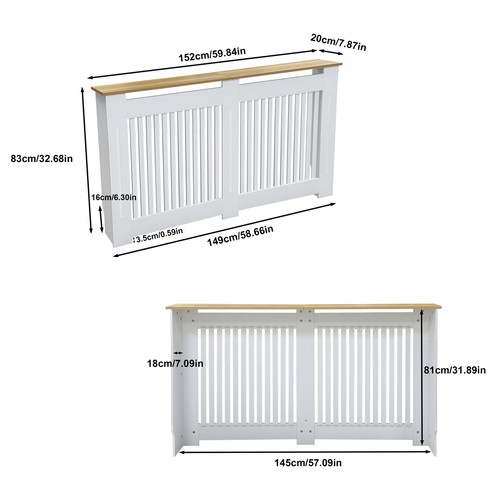Extra tall radiator cover 92cm - tall,
